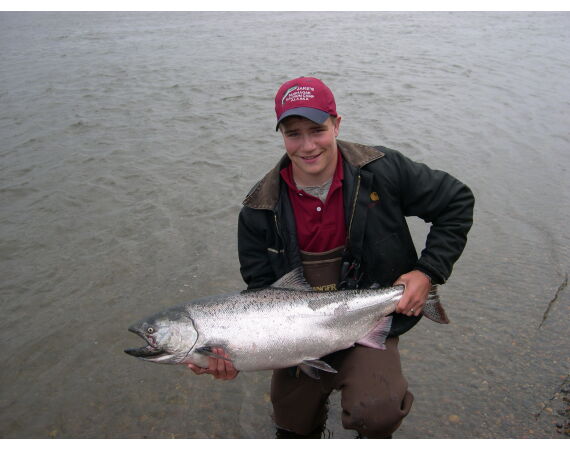 Alaska salmon camp