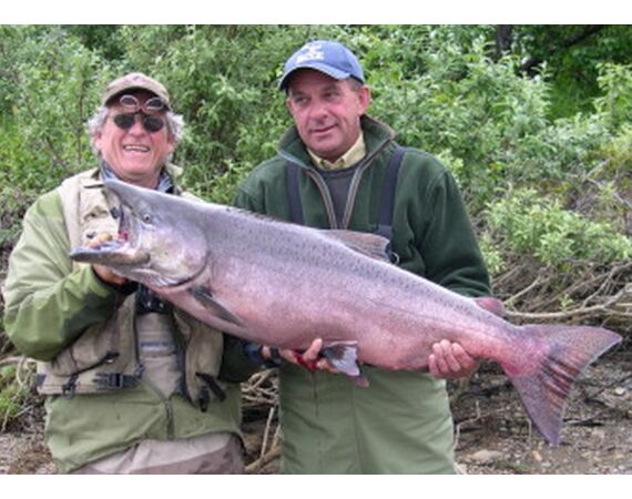Alaska salmon camp