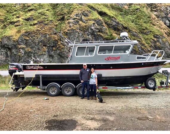 Bering Sea, salmon and halibut