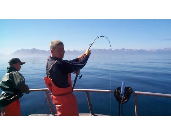 Bering Sea, salmon and halibut