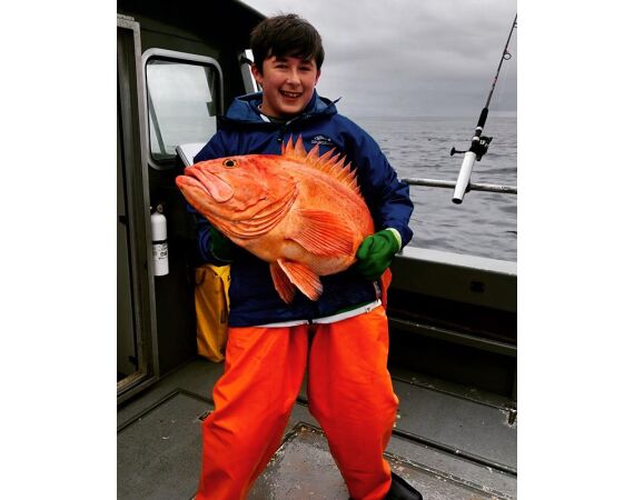 Bering Sea, salmon and halibut