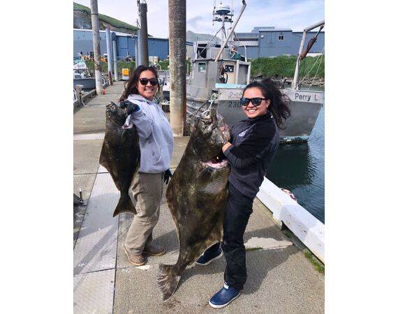 Bering Sea, salmon and halibut