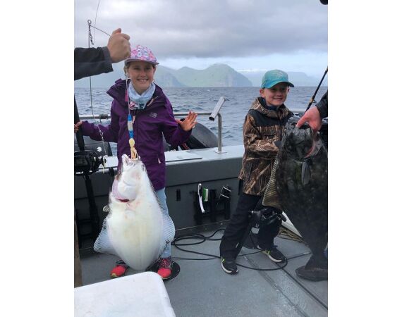 Bering Sea, salmon and halibut