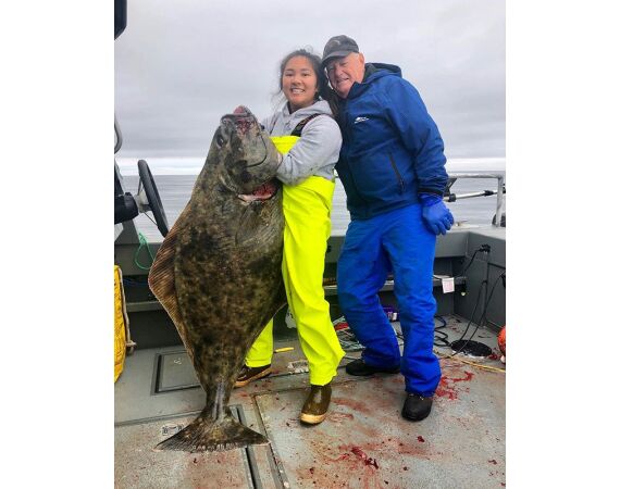 Bering Sea, salmon and halibut