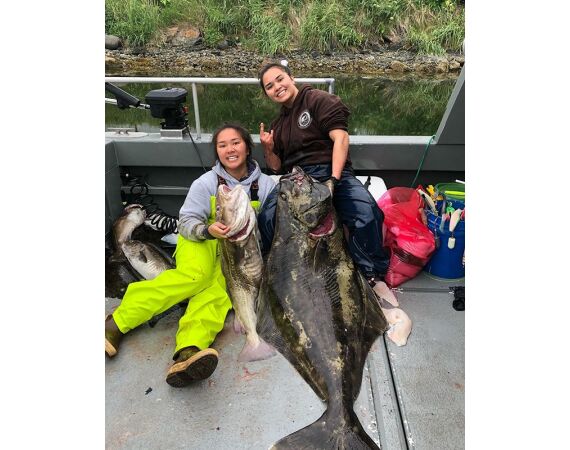 Bering Sea, salmon and halibut