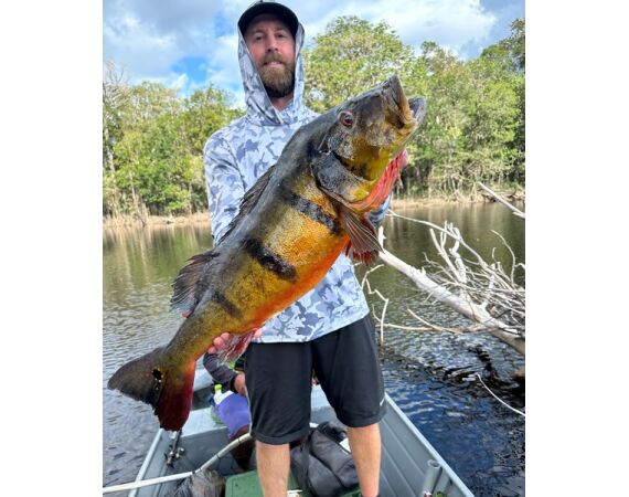 Peacock Bass Houseboat jan 26