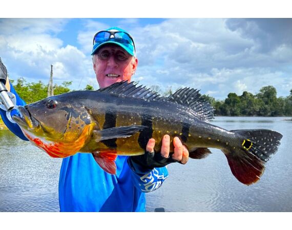 Peacock Bass Houseboat jan 26