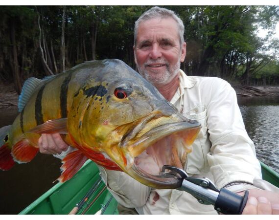 Peacock Bass Houseboat jan 26