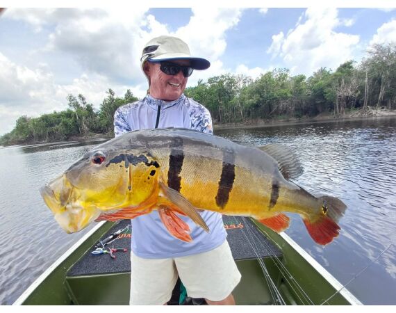 Peacock Bass Houseboat jan 26
