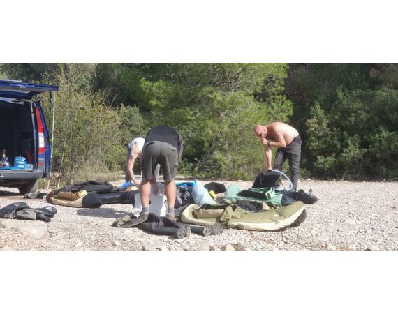 Spanish bellyboat Black Bass