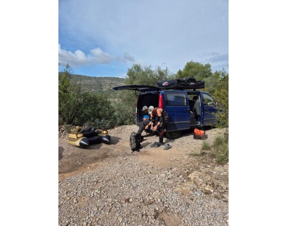 Spanish bellyboat Black Bass