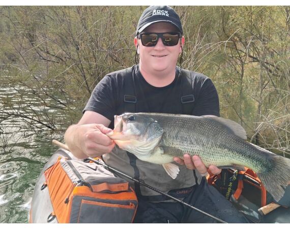 Spanish bellyboat Black Bass