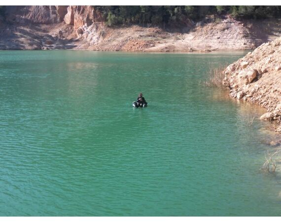 Spanish bellyboat Black Bass